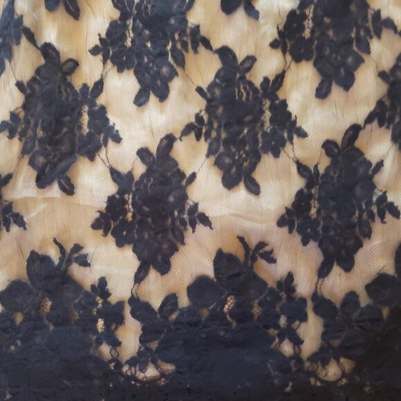 Phillip Lim 3.1 Skirt Navy Wool Lace Illusion Mini 8 - Picture 2 of 7